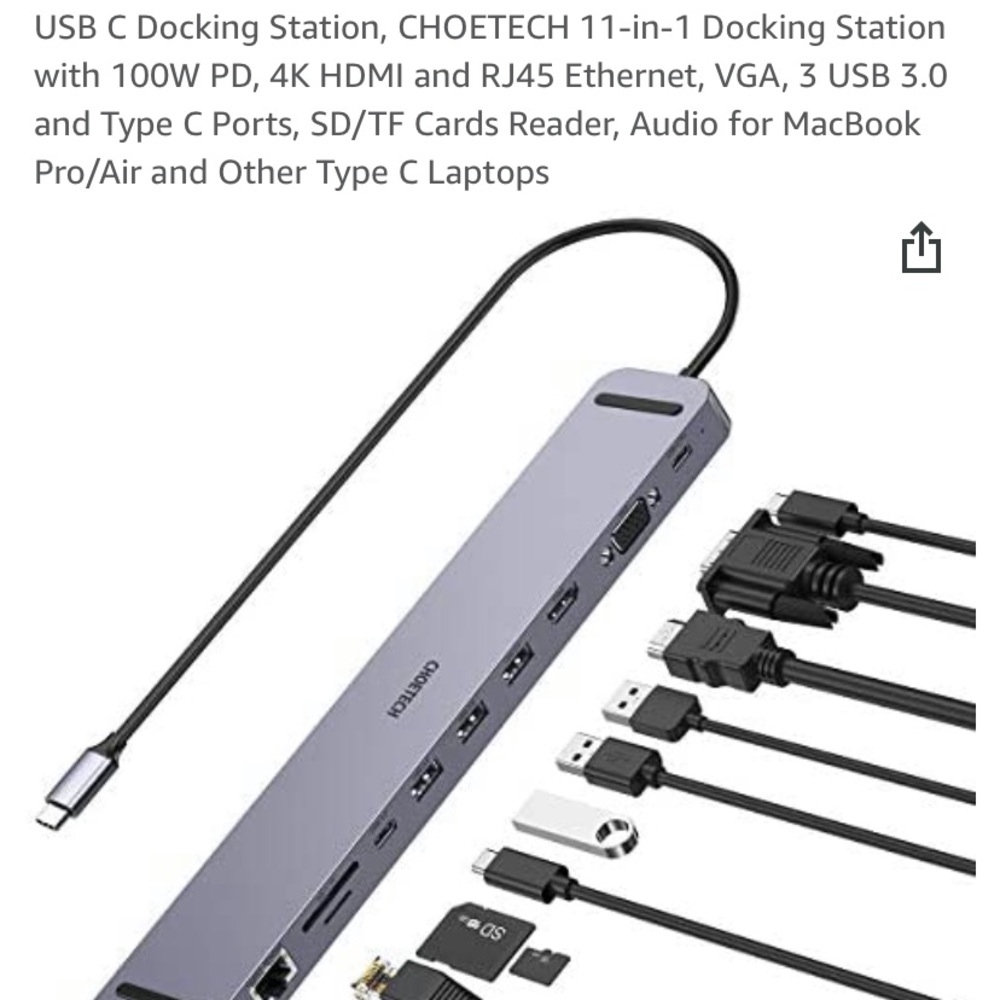 USB C Docking Station